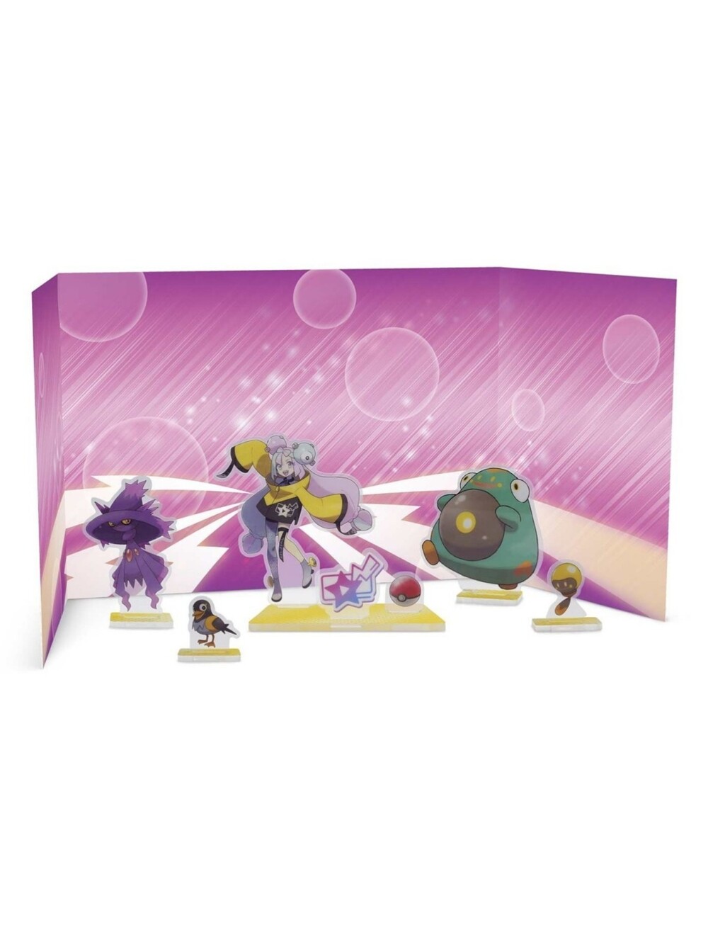 Acrylic Standees from Pokémon TCG: Iono's Bellibolt EX Premium Collection